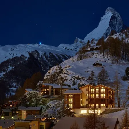 With Fascinating Views Over Appartement Zermatt